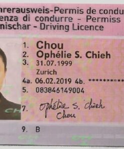 Schweizer Führerschein zu verkaufen